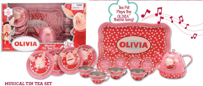 pig tea set